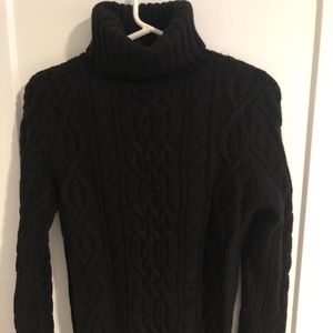 Lauren Ralph Lauren Black Cashmere Turtleneck
